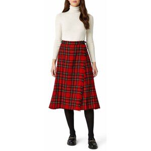Vintage Tartan Plaid Skirt Gor-Ray Wrap Kilt